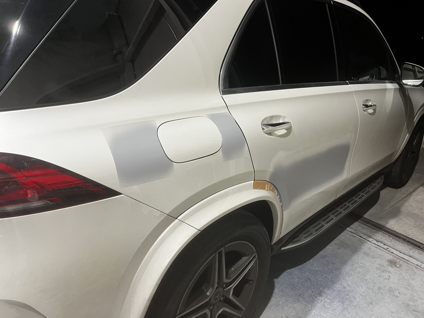 ベンツGLE 修理前